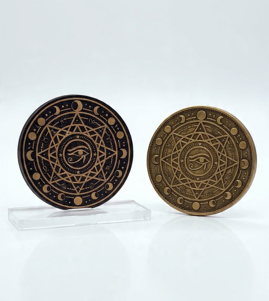Combo Metal Coin + Table Standee ALIGNRA™- The Celestial Harmony Set