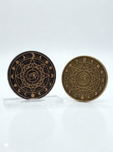 Combo Metal Coin + Table Standee ALIGNRA™- The Celestial Harmony Set
